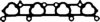 NISSA 1403541B10 Gasket, intake manifold